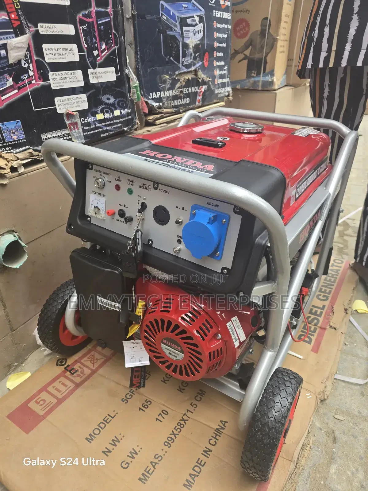 A Brand New Honda 12kva Remote Control Petrol Gen 100%Copper