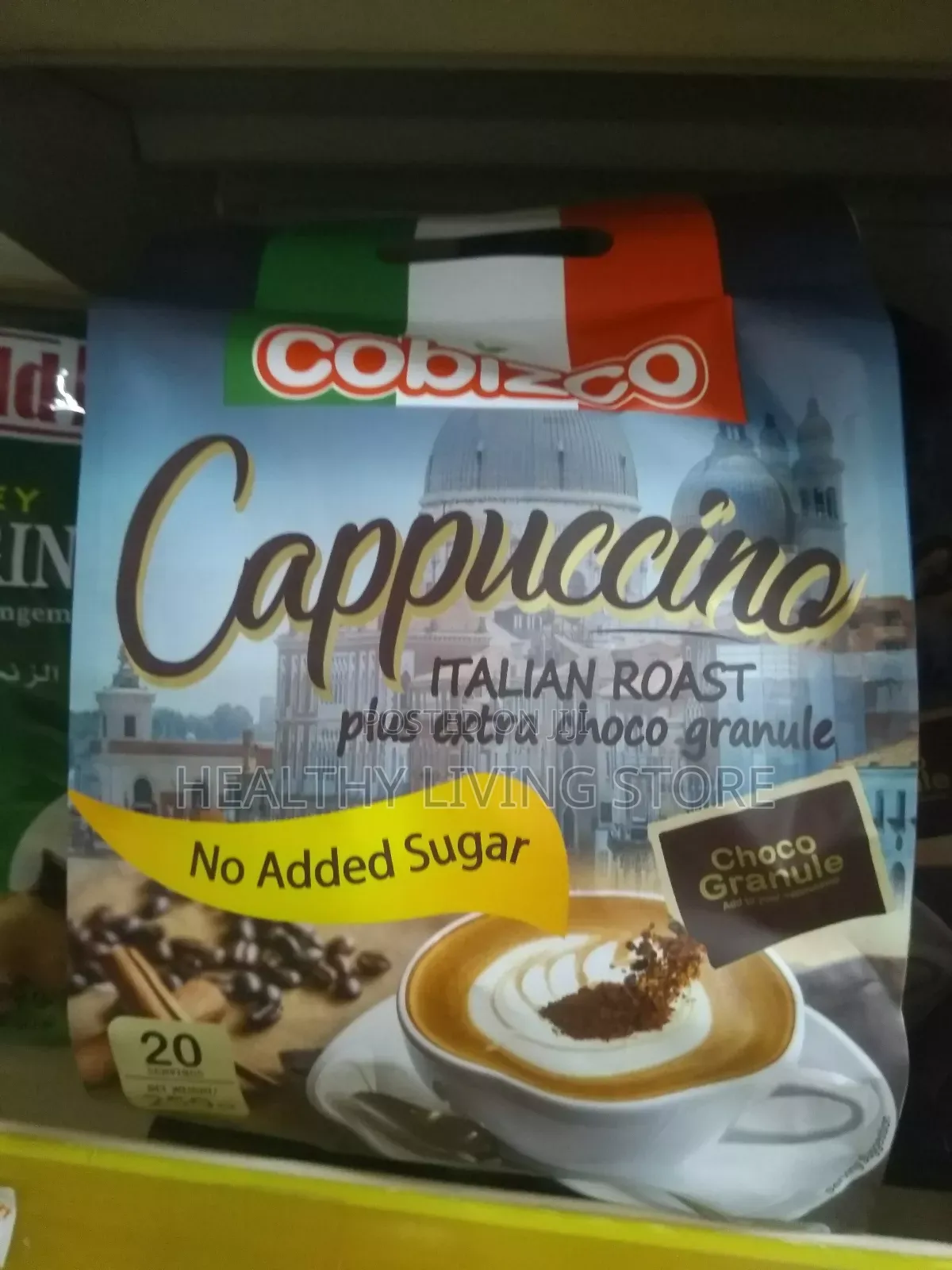 Cobizco Italian Roast Cappuccino (20 Servings,)