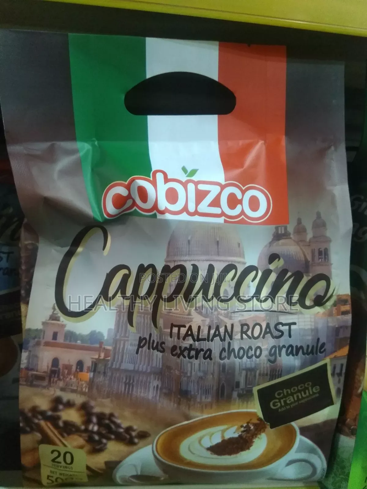 Cobizco Italian Roast Cappuccino (20 Servings,)