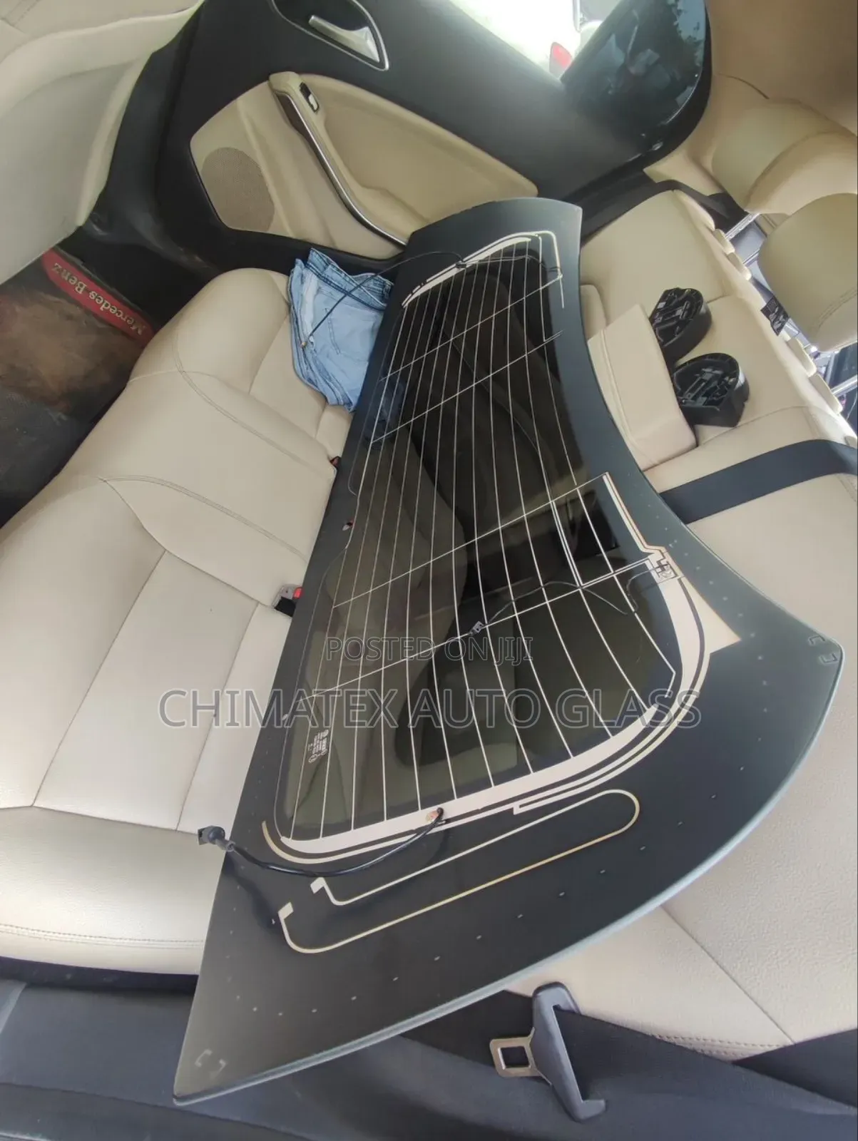 Gla250 Back Windscreen Glass Installation We Deliver