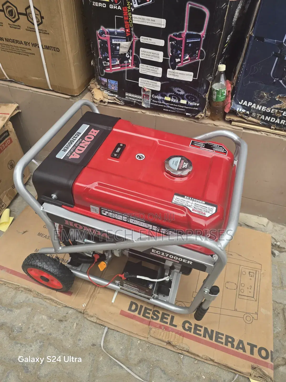 Come I Have Honda 12kva Remote Control Petrol Gen 100%Copper