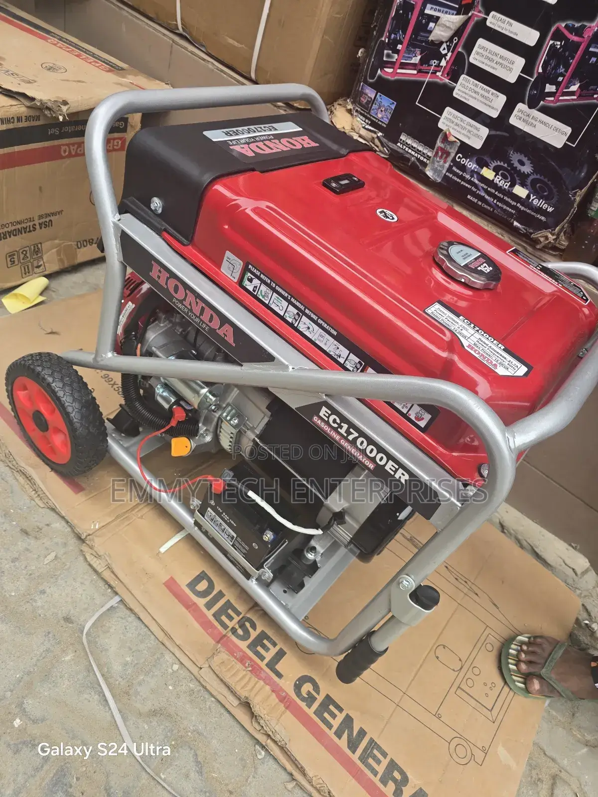 Come I Have Honda 12kva Remote Control Petrol Gen 100%Copper