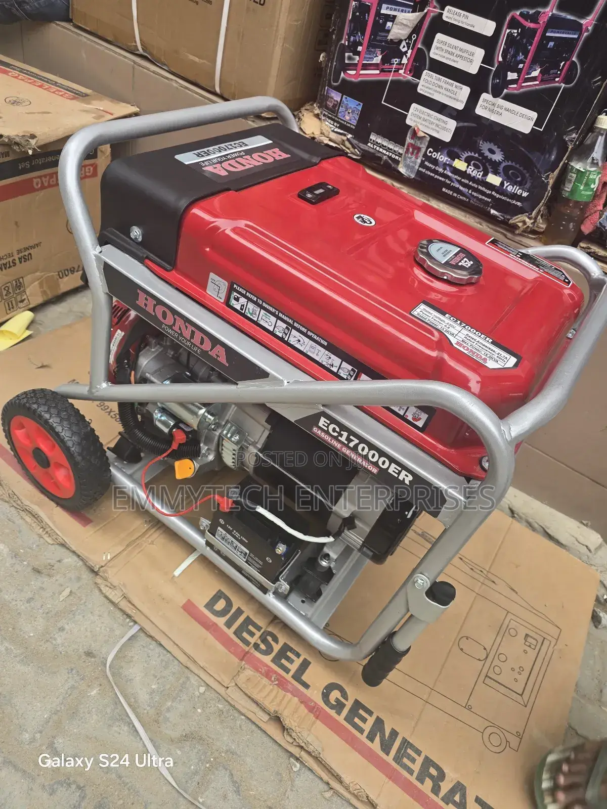 High Quality 12kva Honda Remote Control Petrol Gen 1year Wty