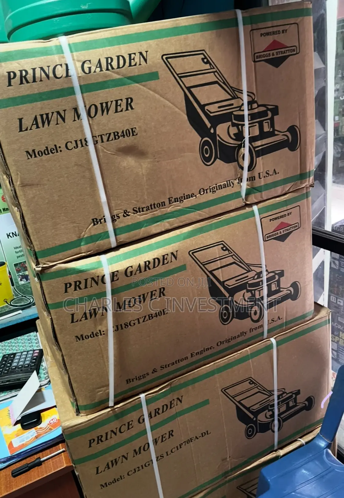 Gasoline Lawn Mower 21” 6hp