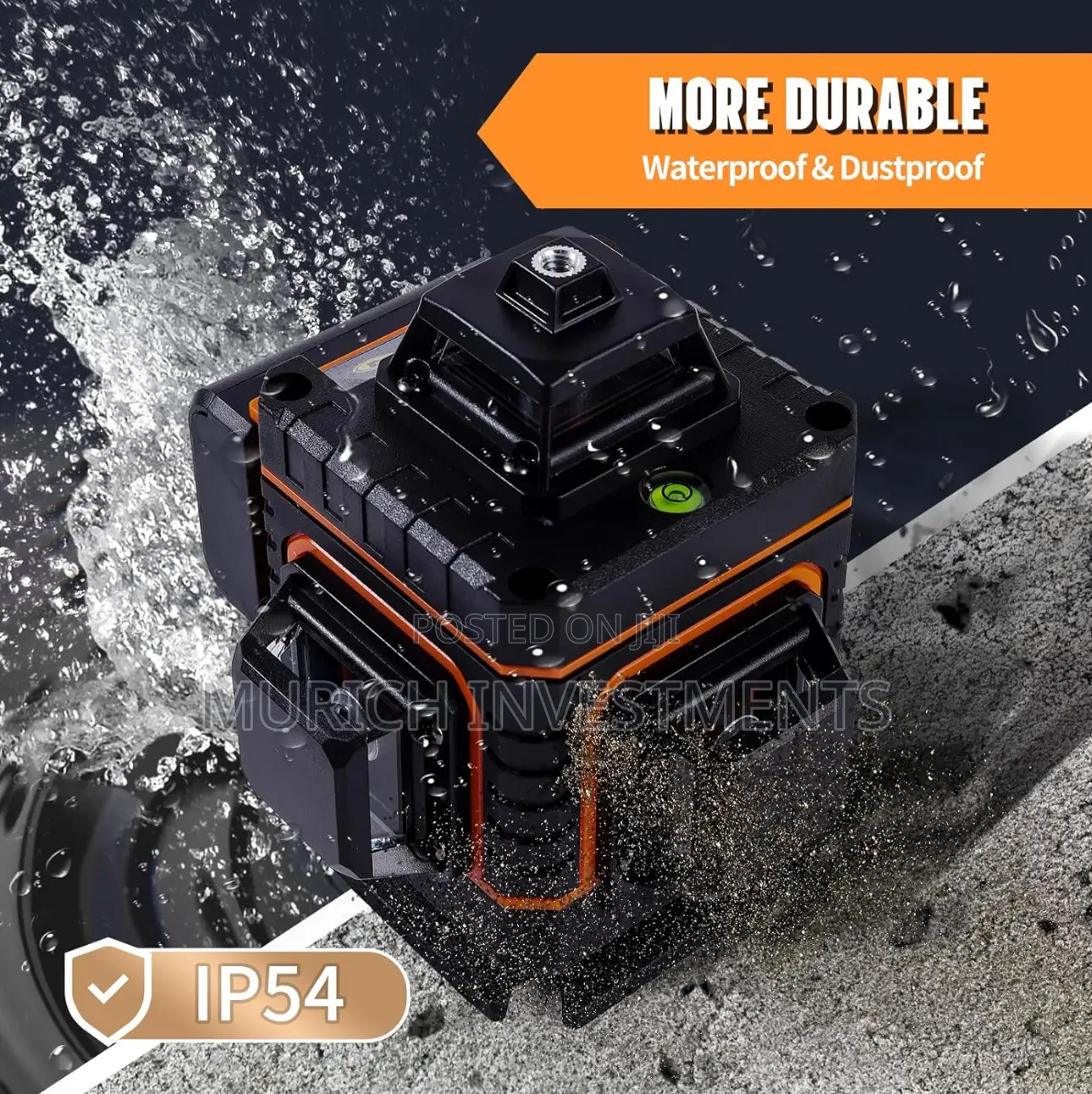 16lines 4d Green Laser Level Self-Leveling With 1.5m Tripod
