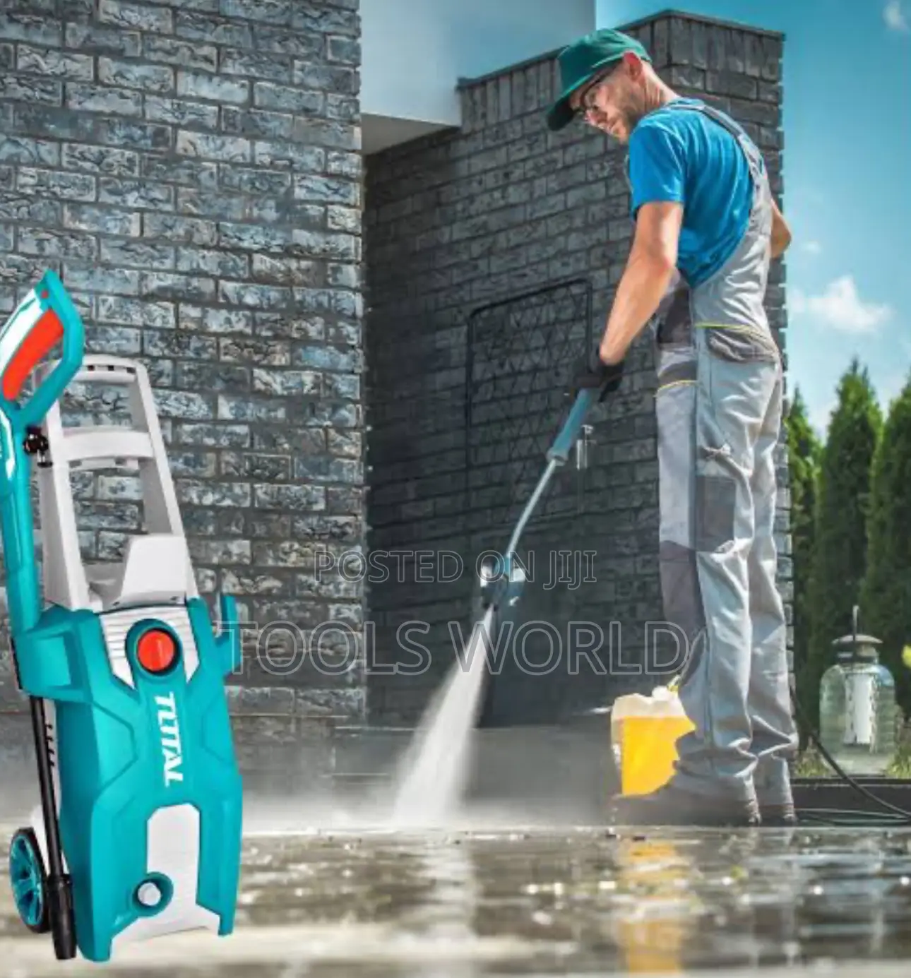 Total High Pressure Washer Tgt11376 – 2000w, 160bar, 6l/Min