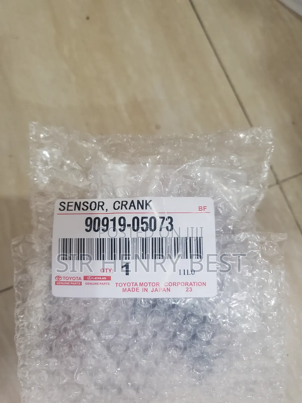 Crank Shaft Position Sensor..1gd,,2gd,,2tr New,,8ar.  1nr...