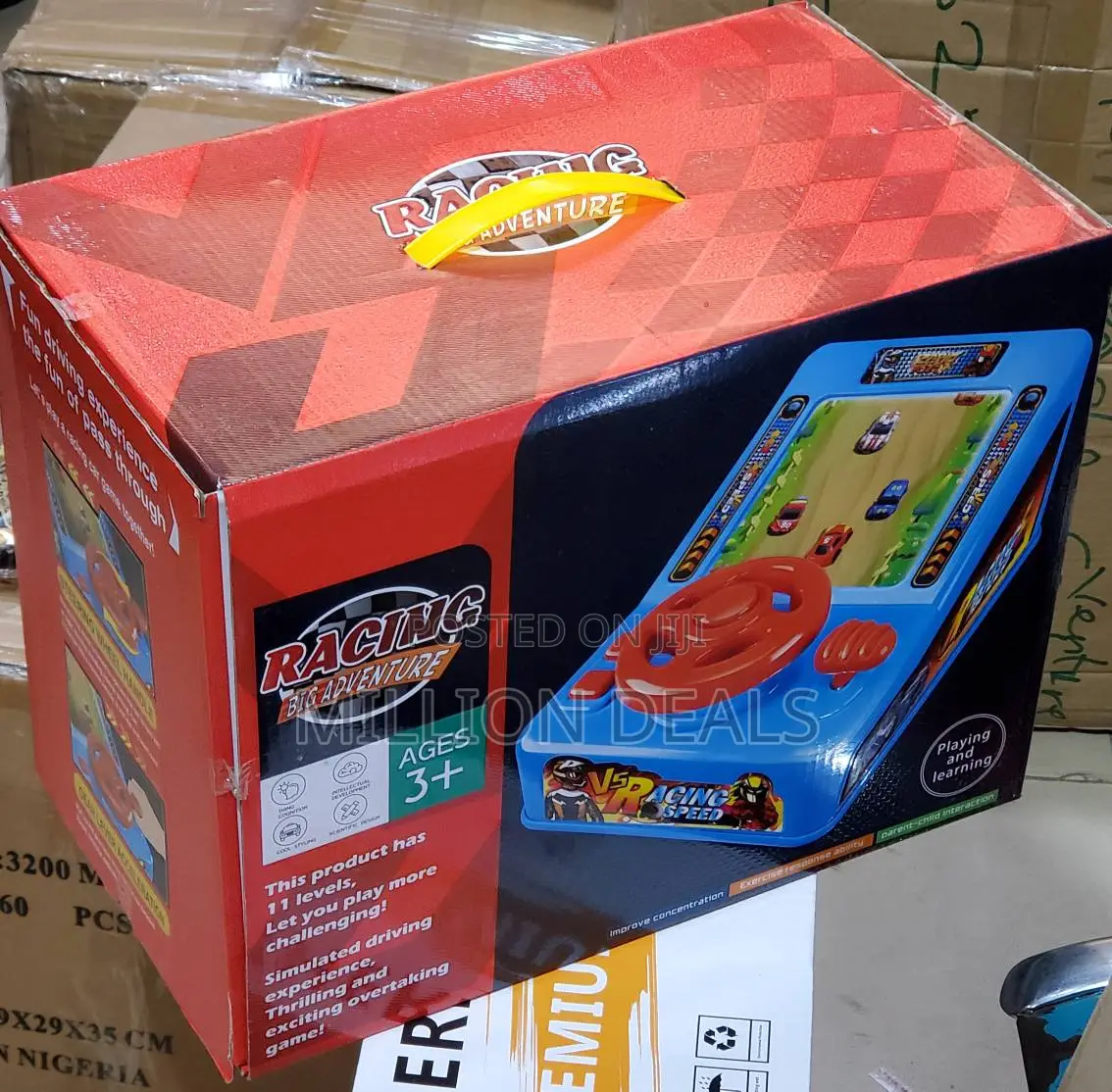 Adventure Racing Car Electronic Screen Kids Toy