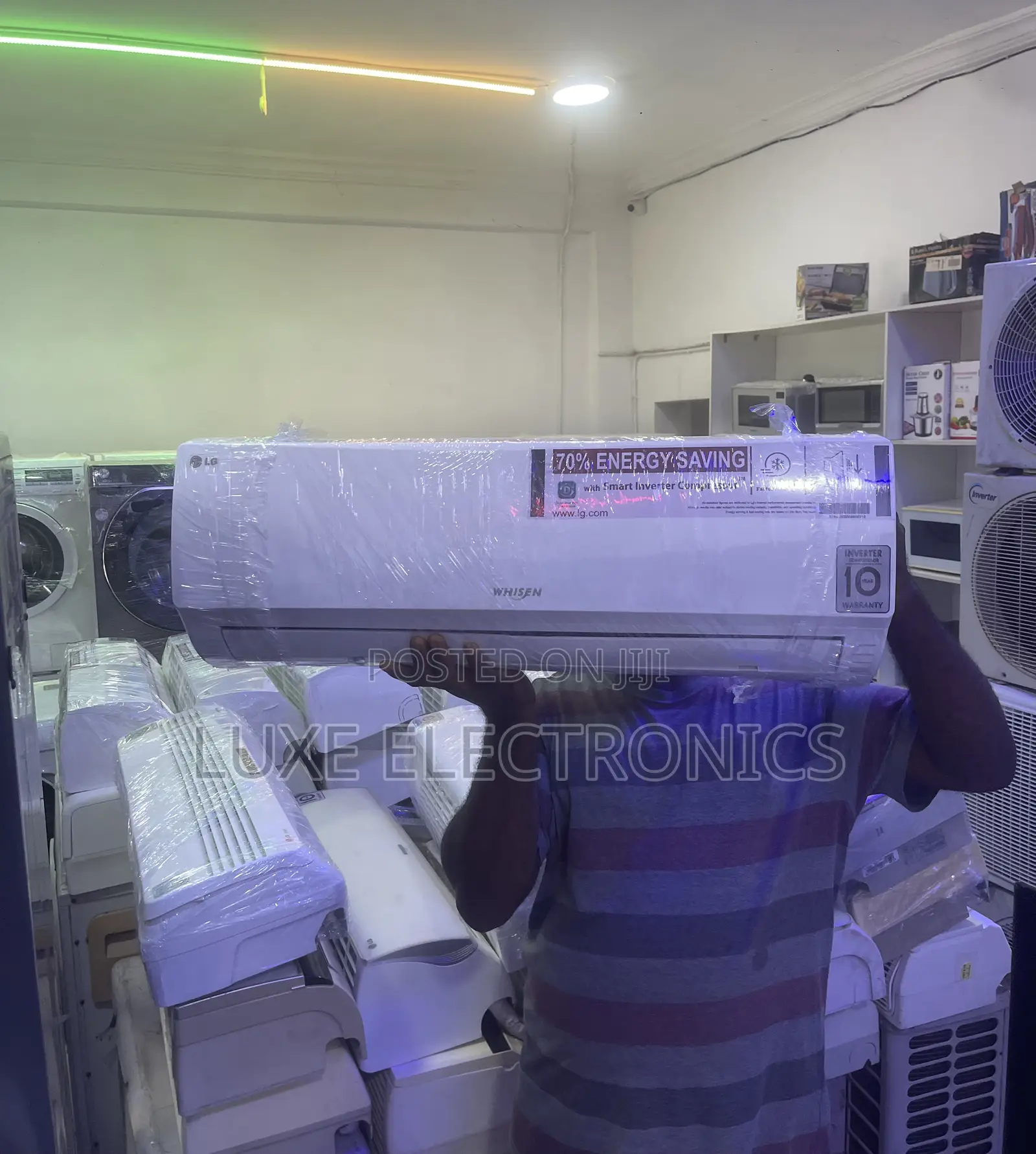 Lg 1hp Inverter Split Unit Air Conditioner Foreign Used