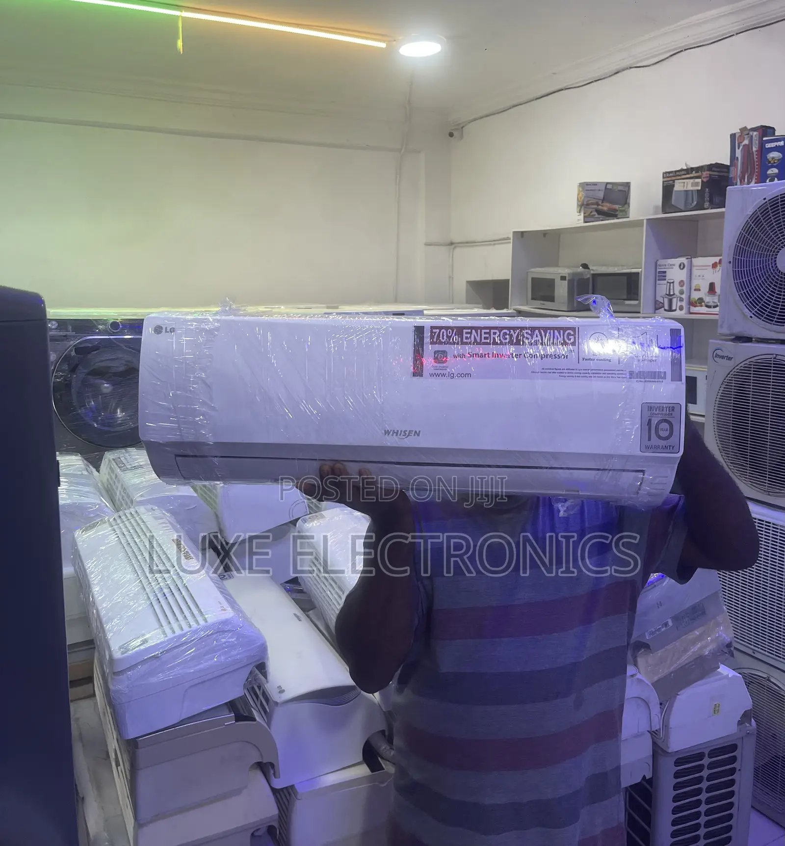 Lg 1hp Inverter Split Unit Air Conditioner Foreign Used