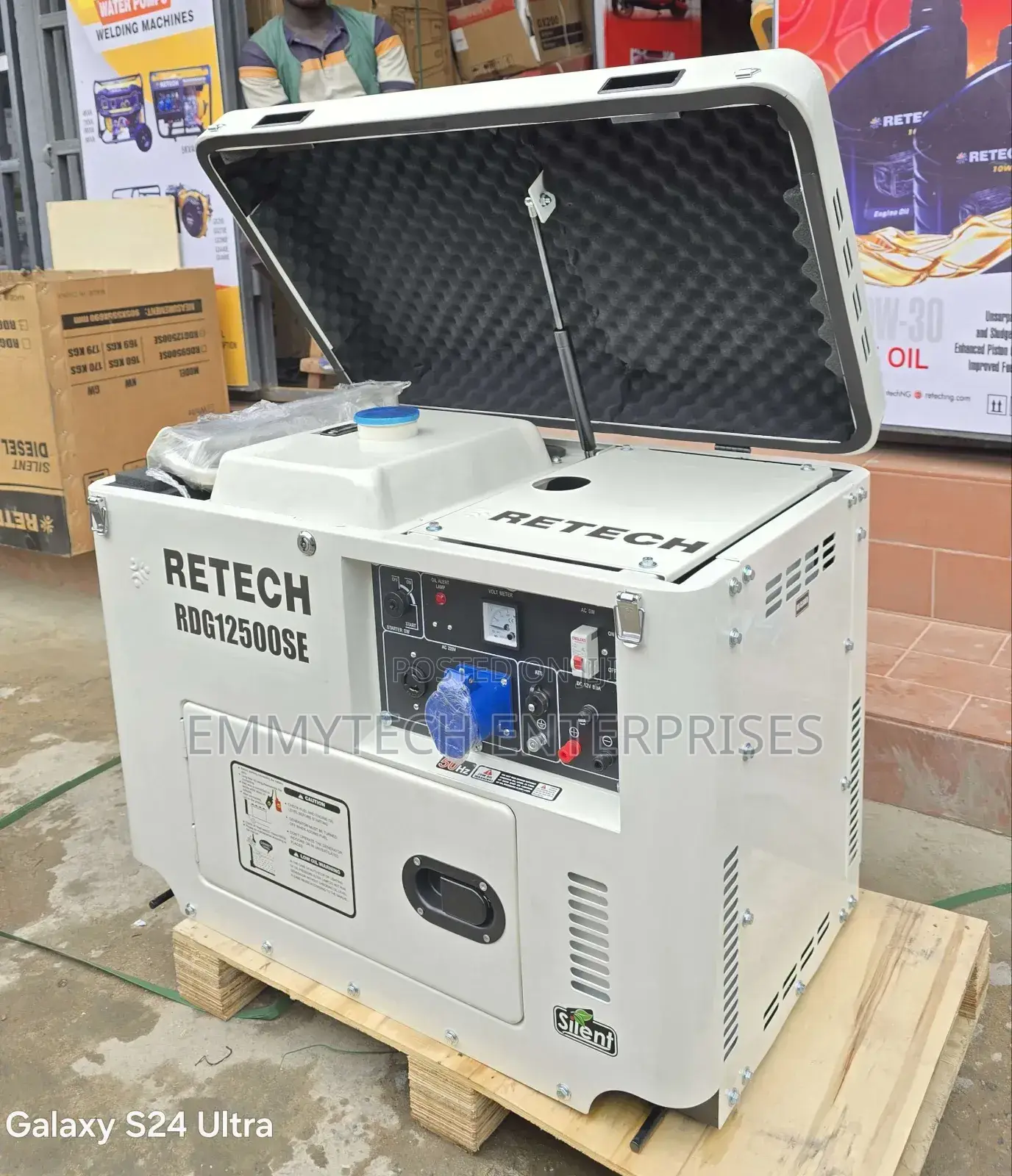 Can I Tell You About Retech Diesel Soundproof Gen 10.5kva