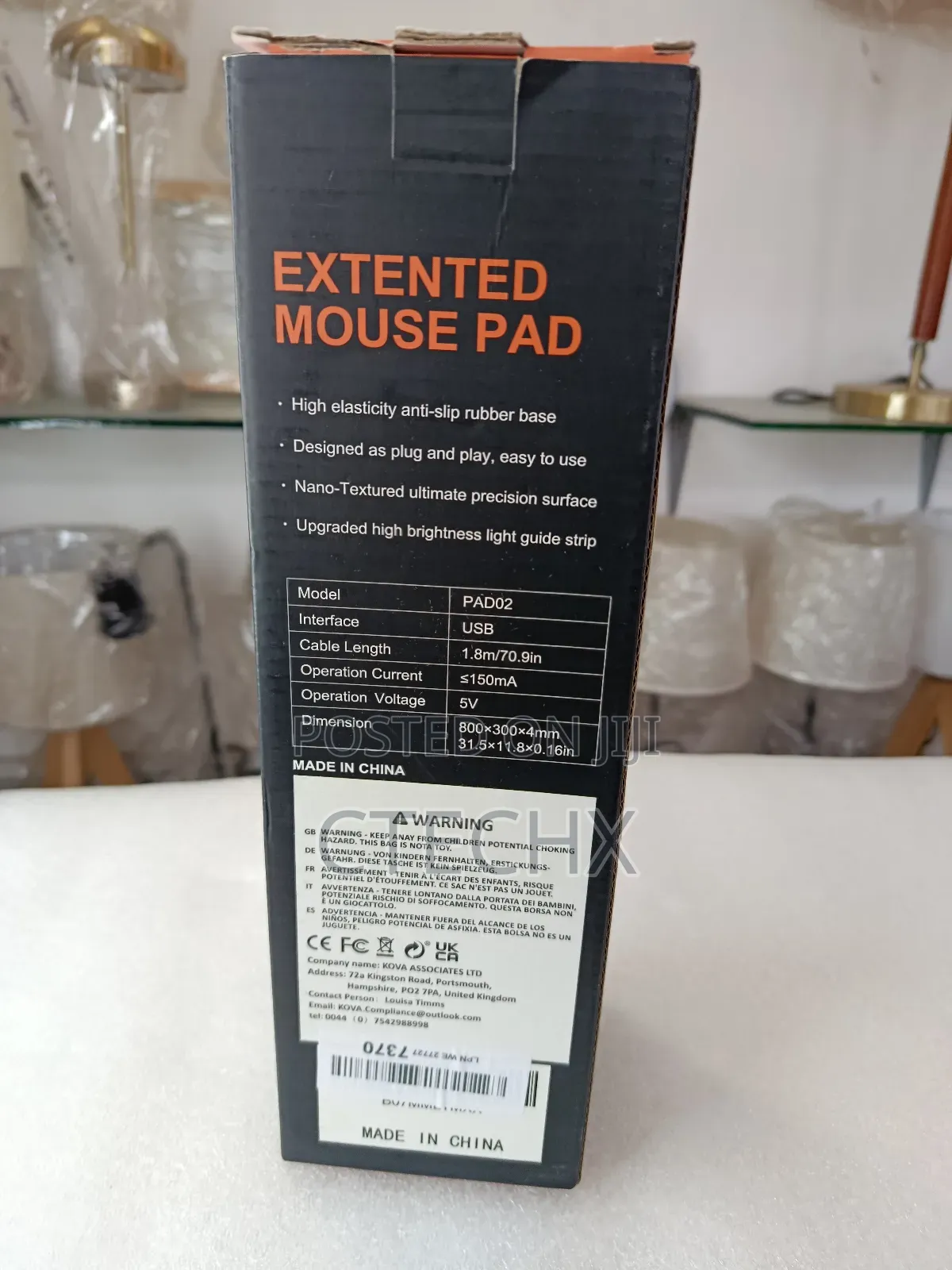 RGB Gaming Mouse Mat Pad, Large Thick (800×300×4mm) XXXL
