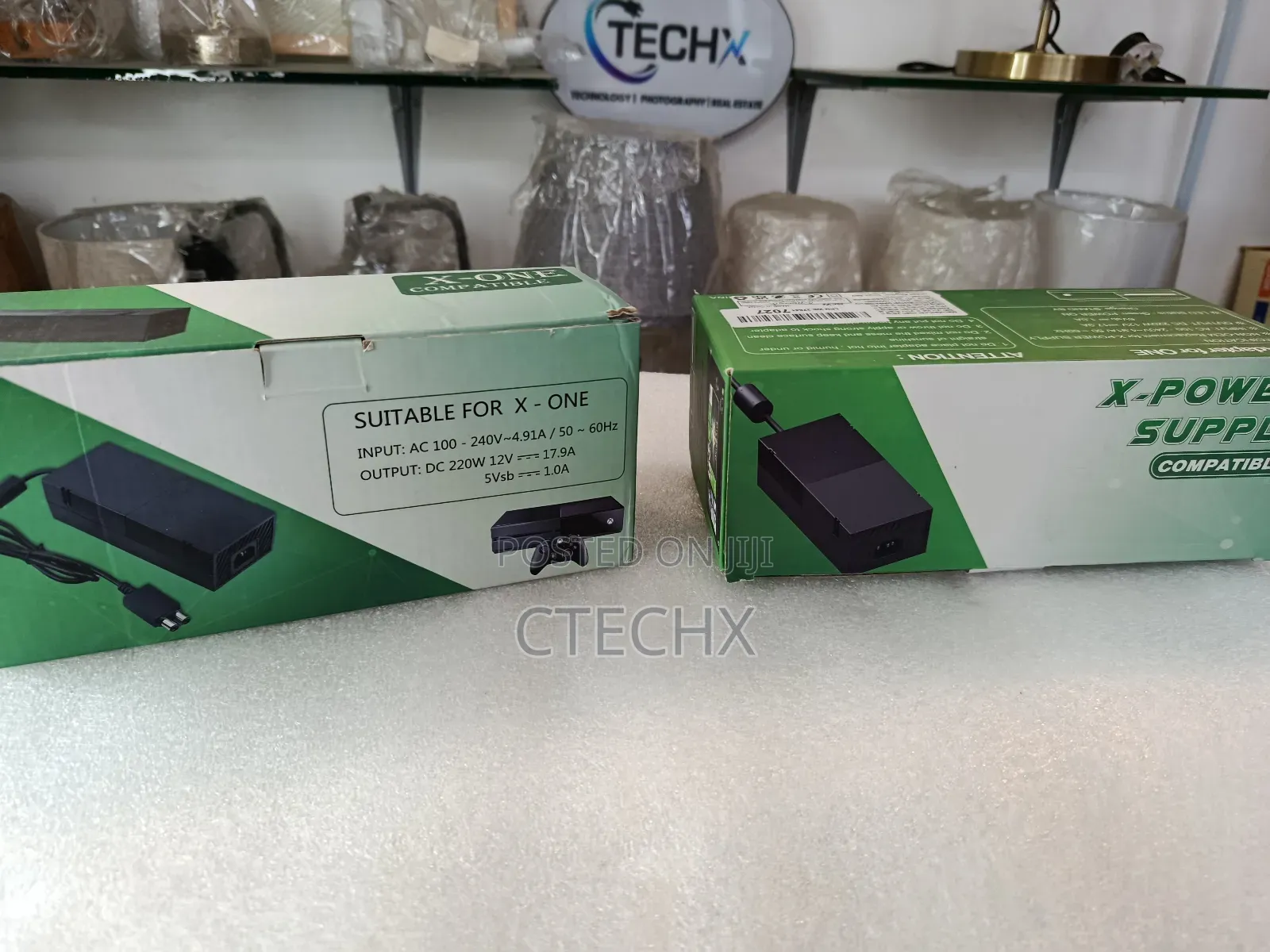 Xbox One Power Supply Brick and Adapter Replacement Kit