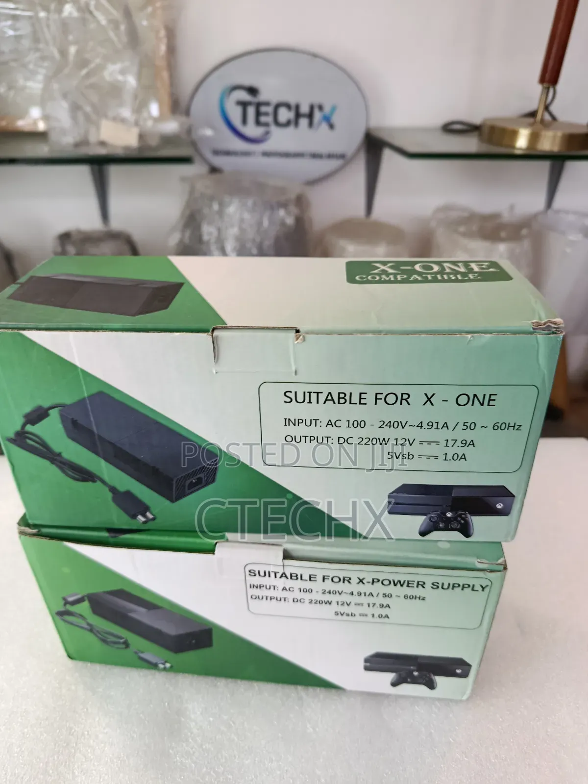 Xbox One Power Supply Brick and Adapter Replacement Kit