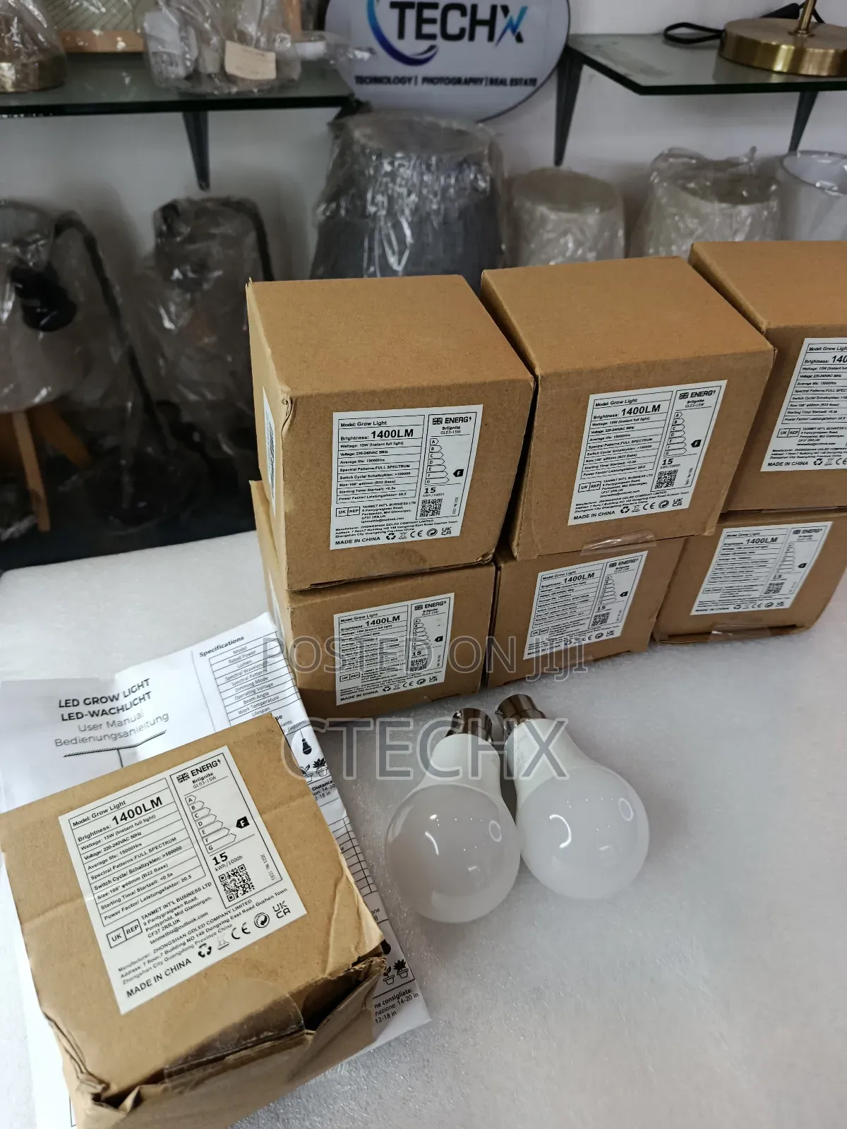 Led Grow Light for Indoor Plants. Full Spectrum.A19. 2pack