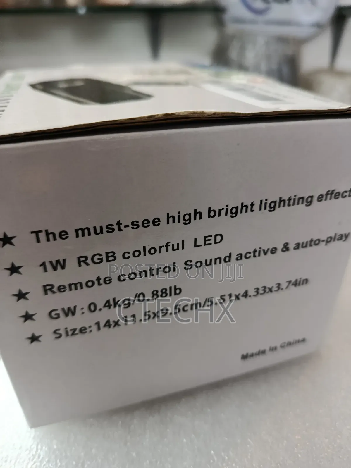 Dj Disco Laser Lights, Strobe Stage Light Sound Activated