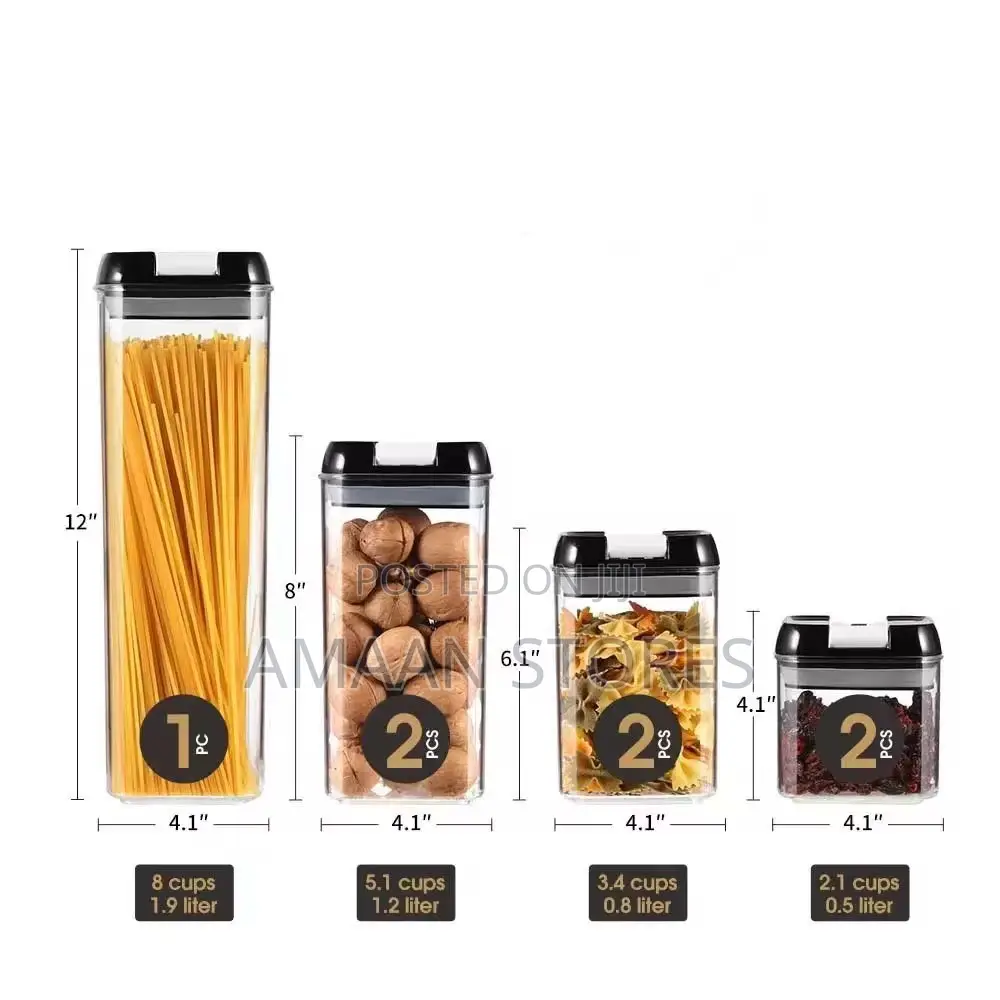 7pcs Airtight Food Storage Container