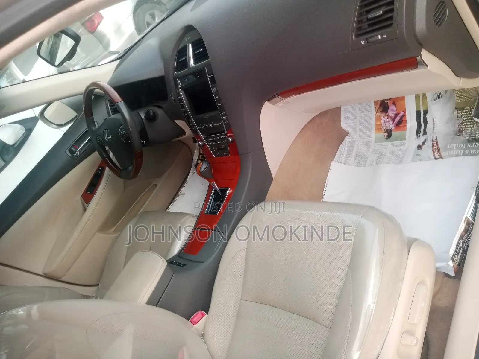 Lexus ES 350 2011 Gold