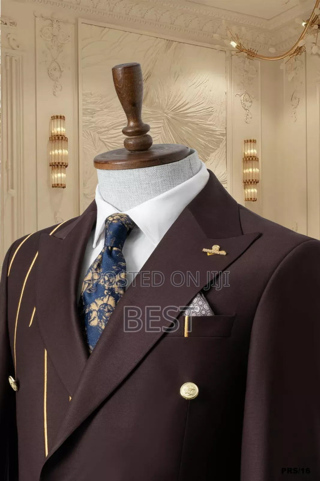 Roberto Lorenso Double Breasted Luxury Suit
