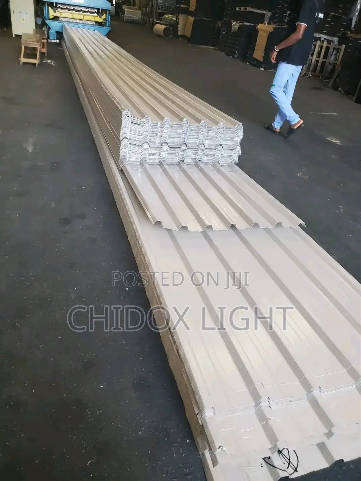 Long Span Design Aluminum Roofing Sheet Oven Baked Beige