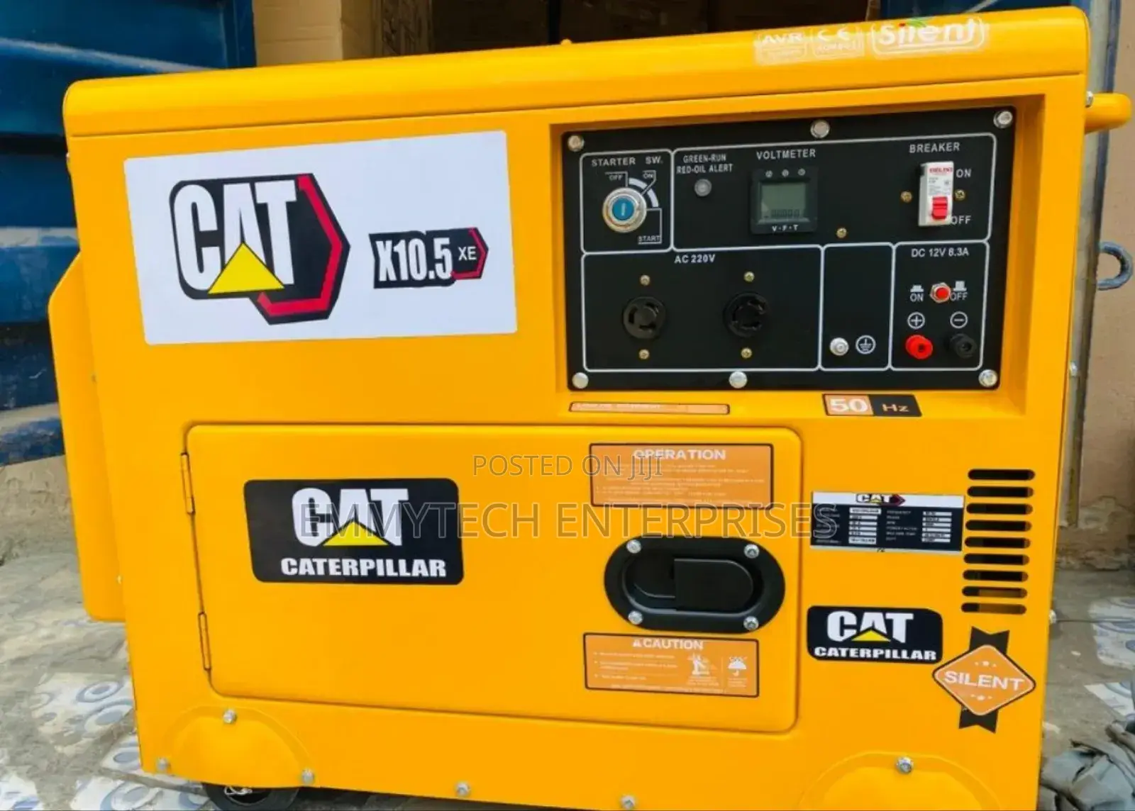 You Know Cat Diesel Soundproof Gen 10kva 1year Wty