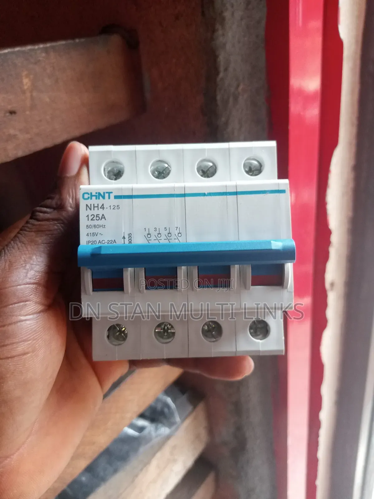 125amps 4 Pole Cint Breaker Miniature
