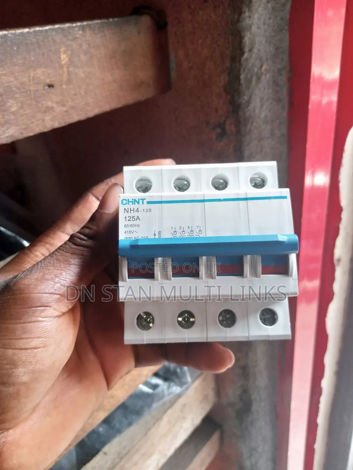 125amps 4 Pole Cint Breaker Miniature