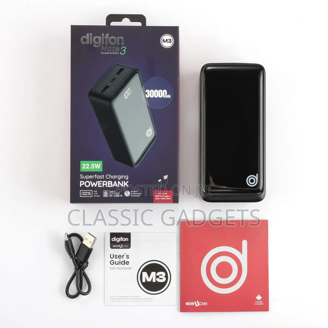 Digifon Mate3 30,000mah Fast Charging 22.5w Power Bank