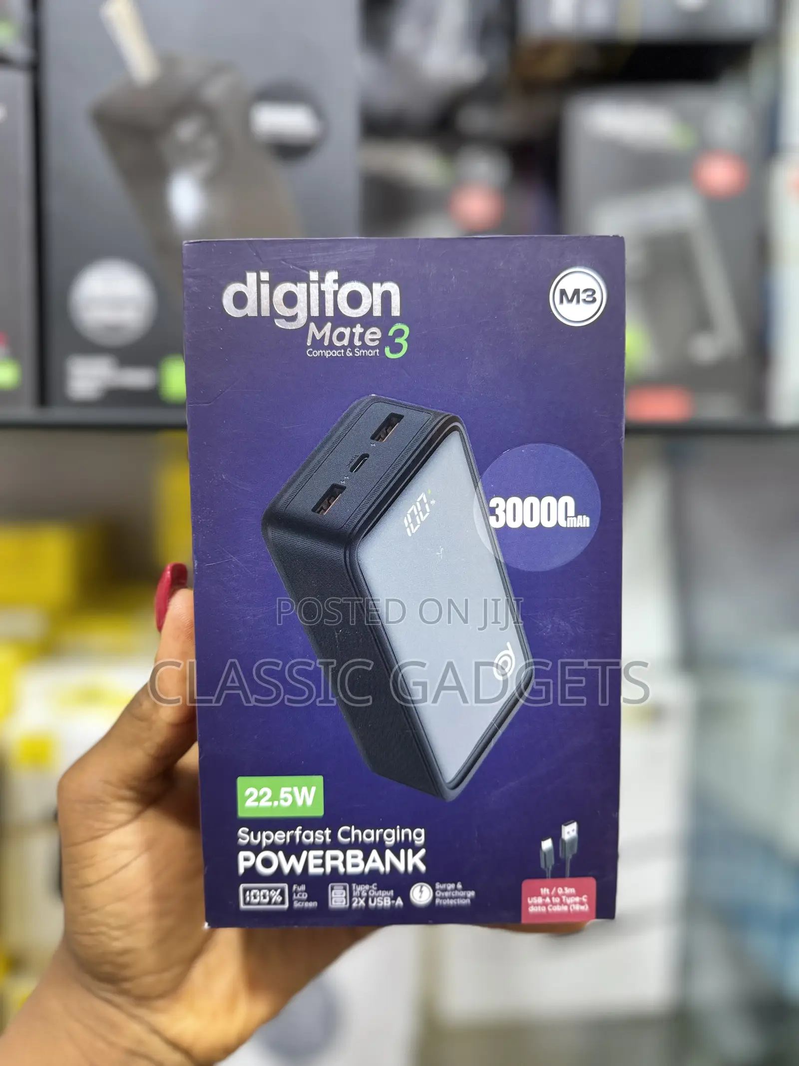 Digifon Mate3 30,000mah Fast Charging 22.5w Power Bank