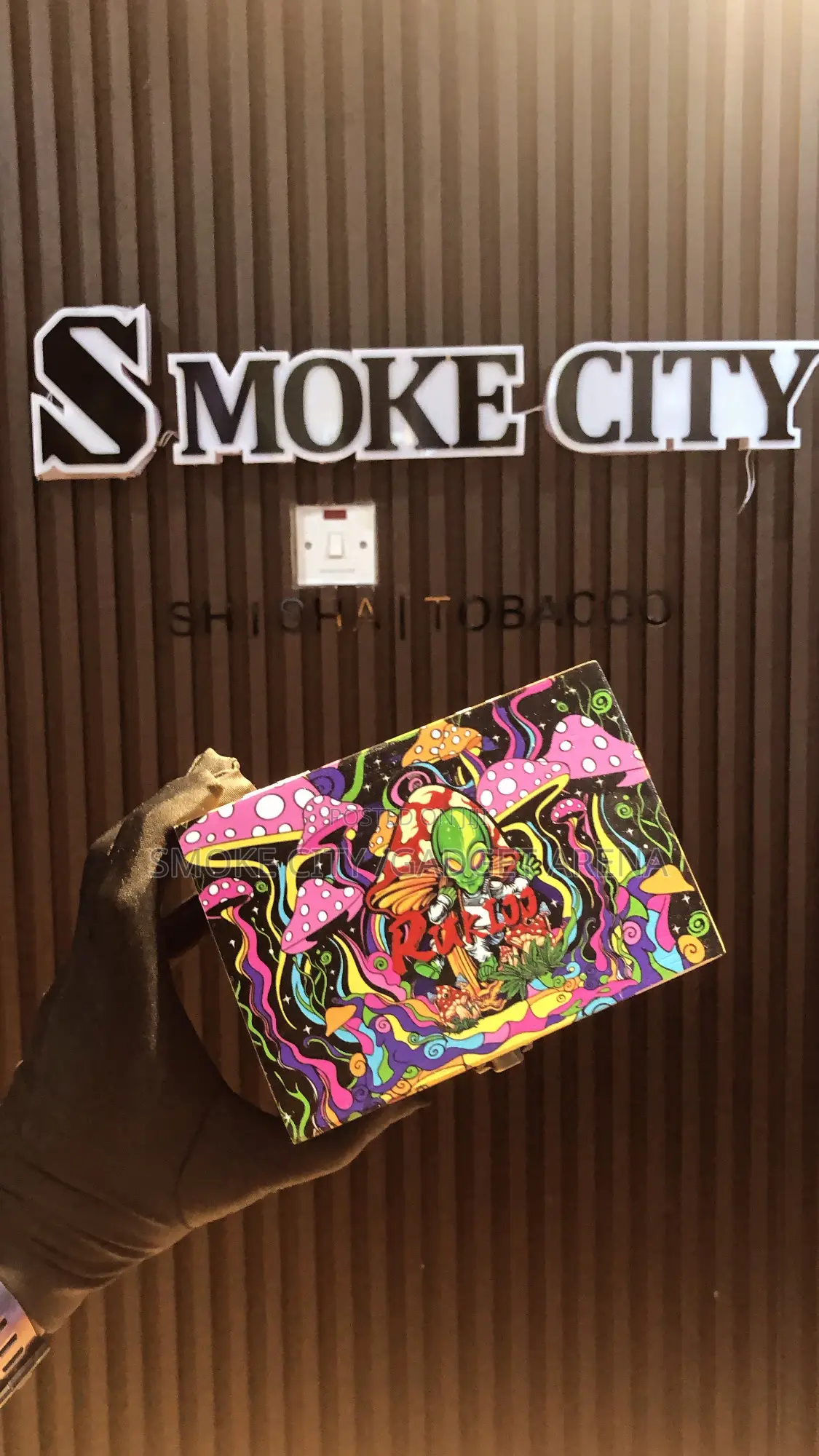 Smoking Box Set (Wooden)