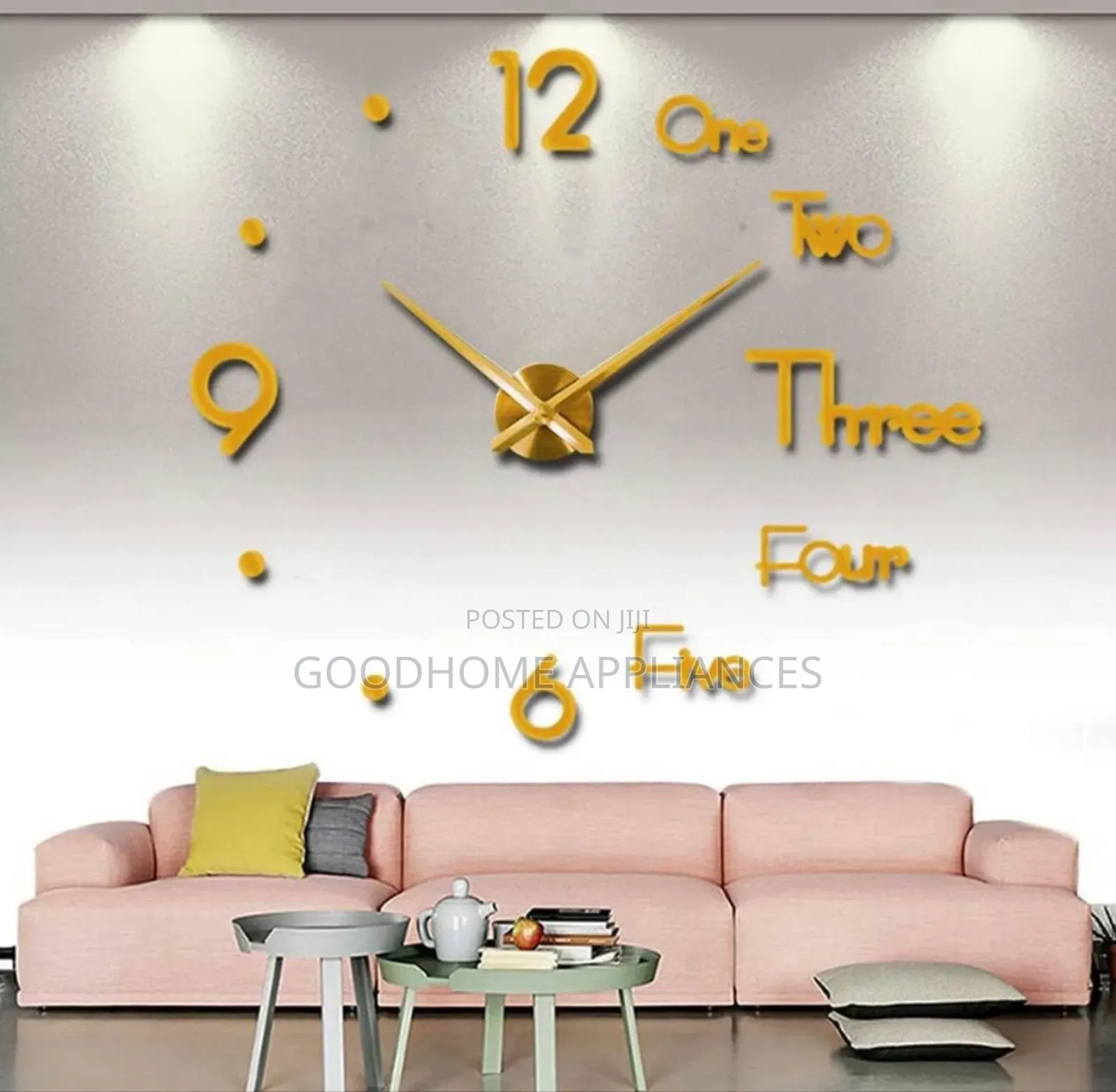 3d Diy Clock!
.
Number + Word Design