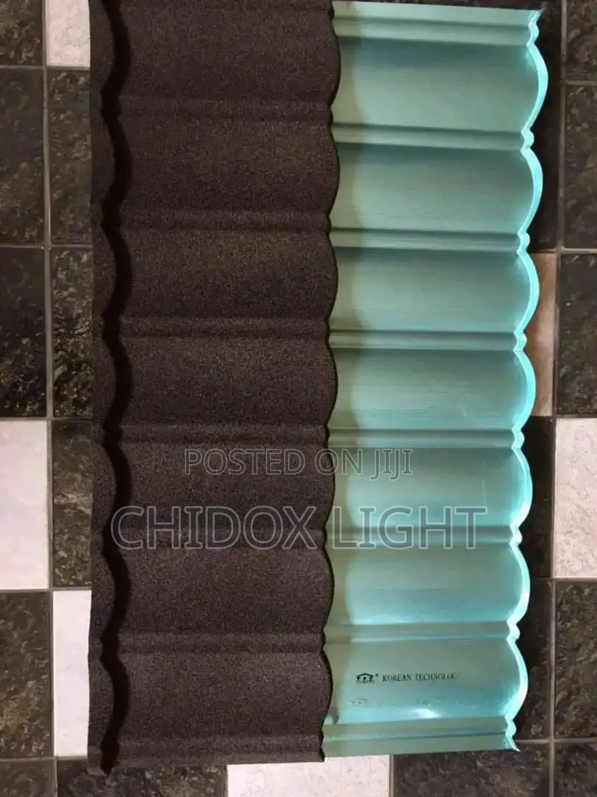 Stonecoated or Gerard Roofing Sheet Black Bond Design