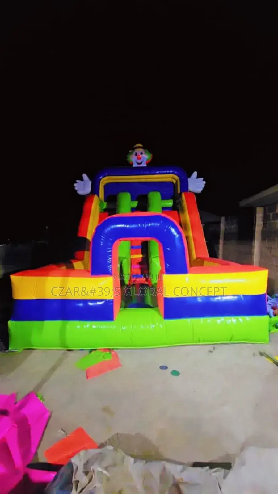 Bouncing Castle With Slides