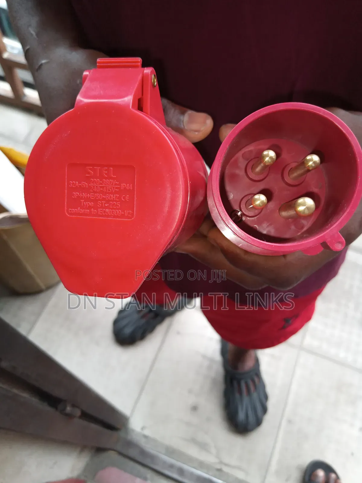 32amps 4pin Industrial Socket Male and Female