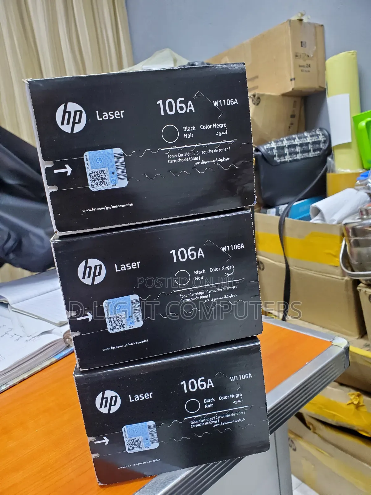 Hp 106a Black Laserjet Toner Cartridge (W1106a)