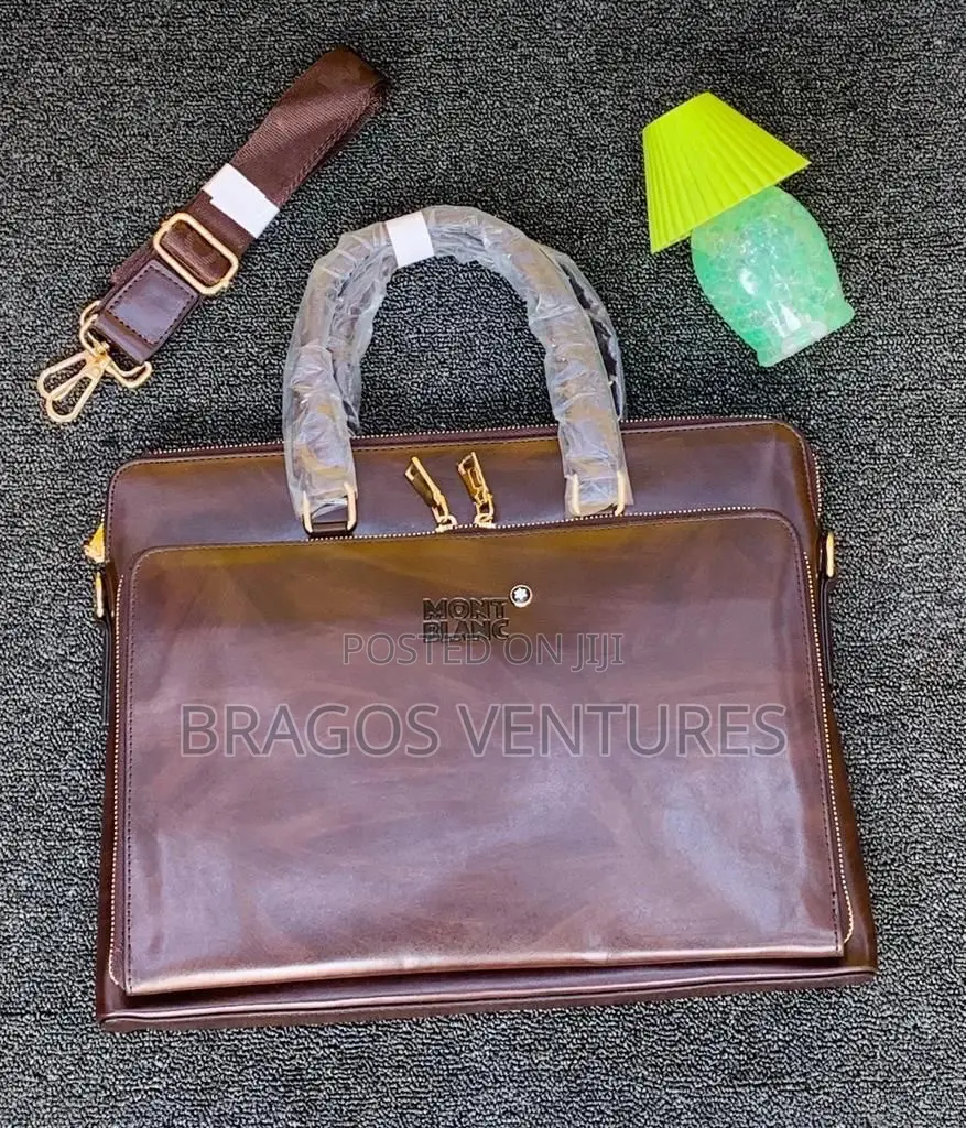Mont Blanc Leather Handbag