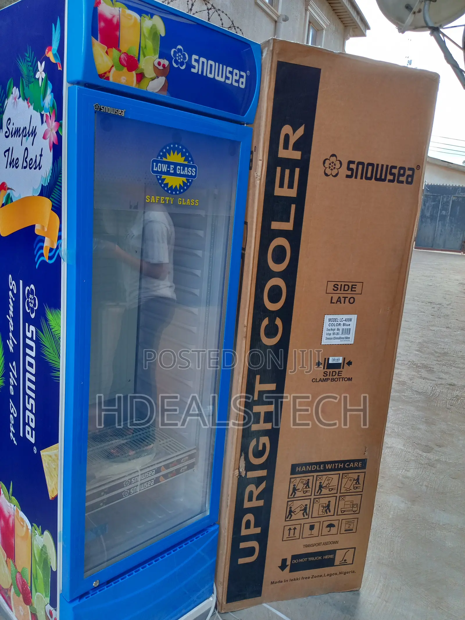Snowsea Lc-400w Upright - Energy-Saving Refrigerator