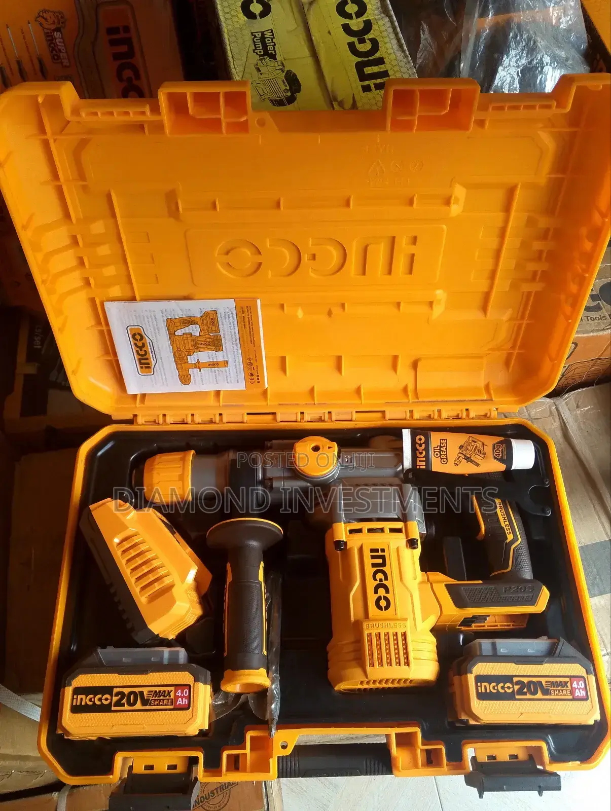 Cordless Rotary's Hammer 28mm
