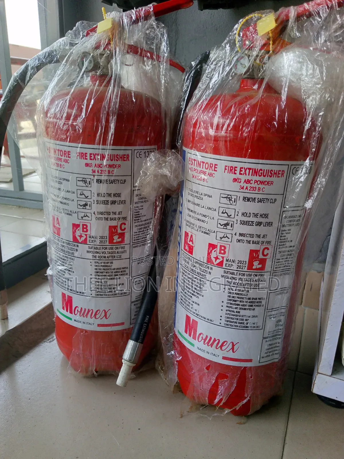 5kg Powder Fire Extinguisher