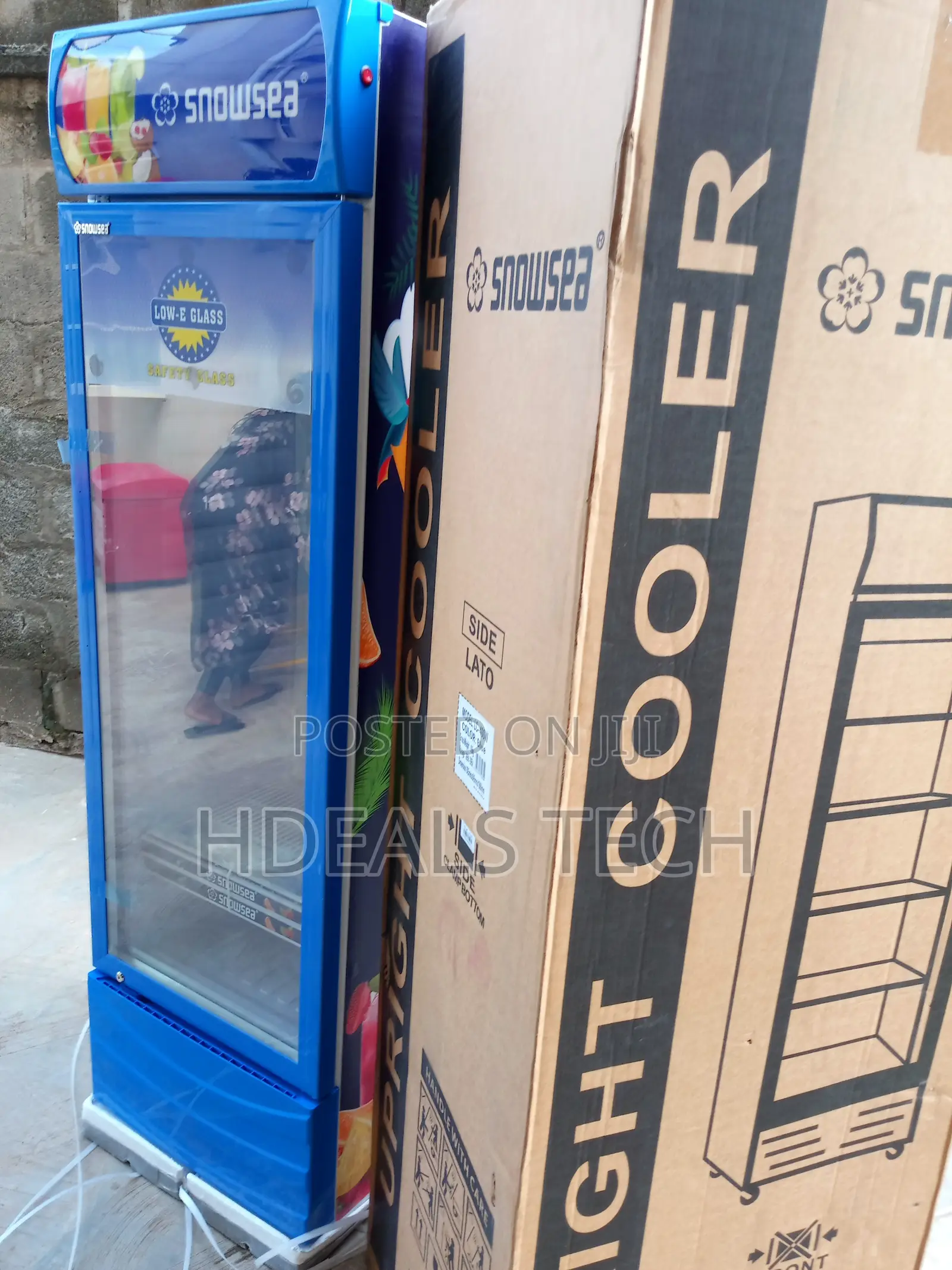 Durable Snowsea Upright Fridge - Lc-400w 400l Model