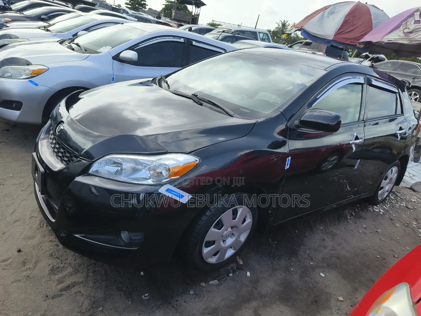 Toyota Matrix S Hatchback AWD (2.4L 4cyl 4A) 2010 Black