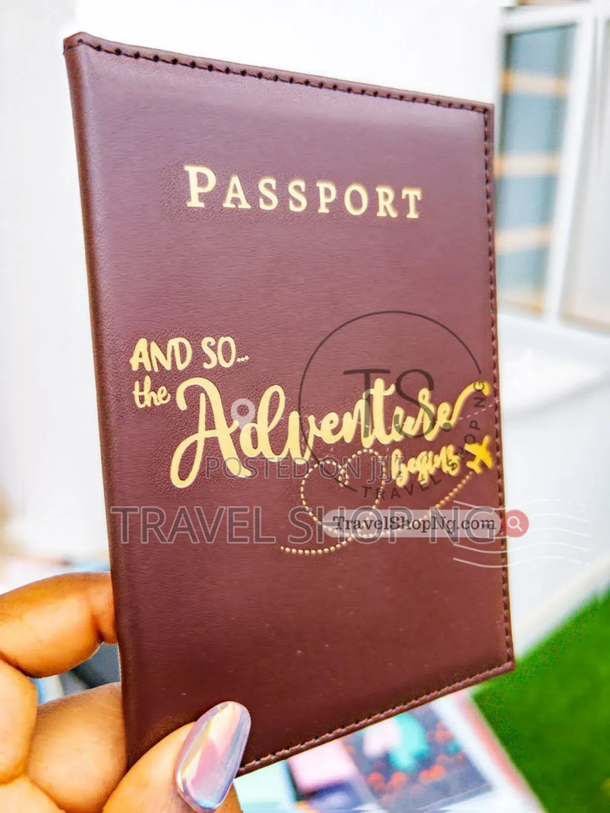 Passport Covers | And So The Adventure Begins No Clasp