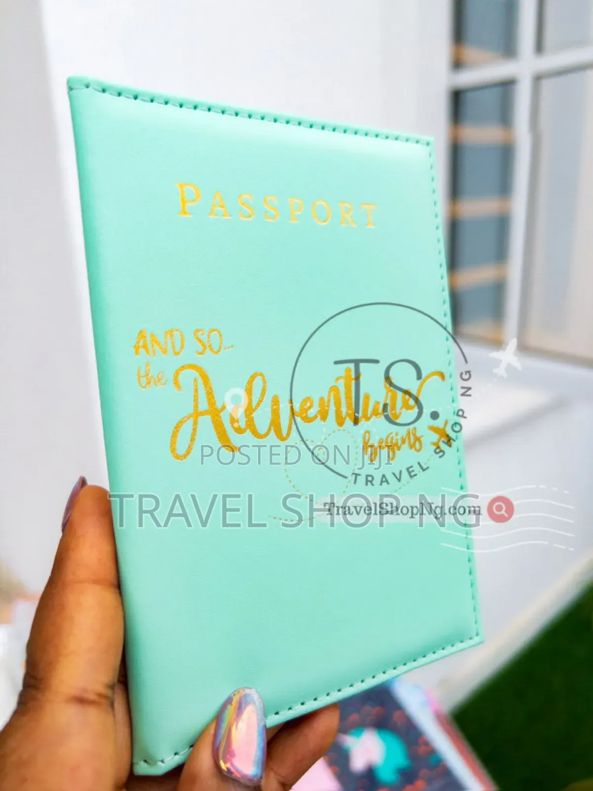 Passport Covers | And So The Adventure Begins No Clasp