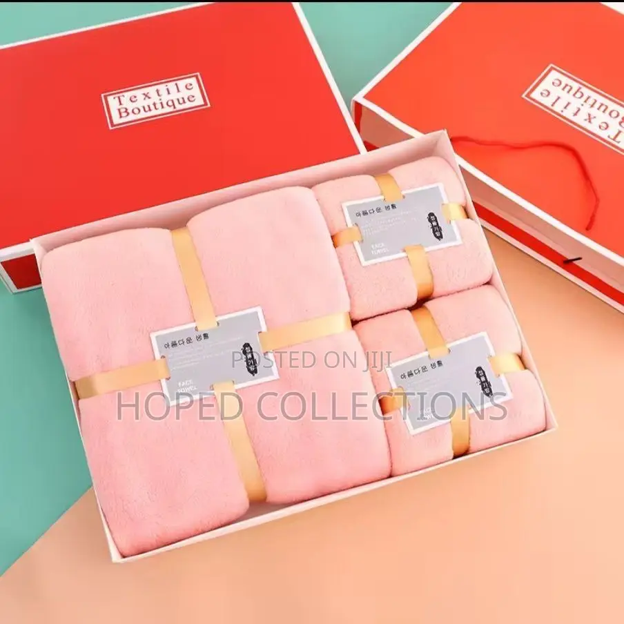 3 in 1 Towel Gift Box Set