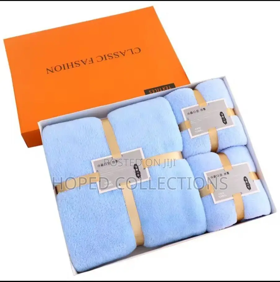3 in 1 Towel Gift Box Set