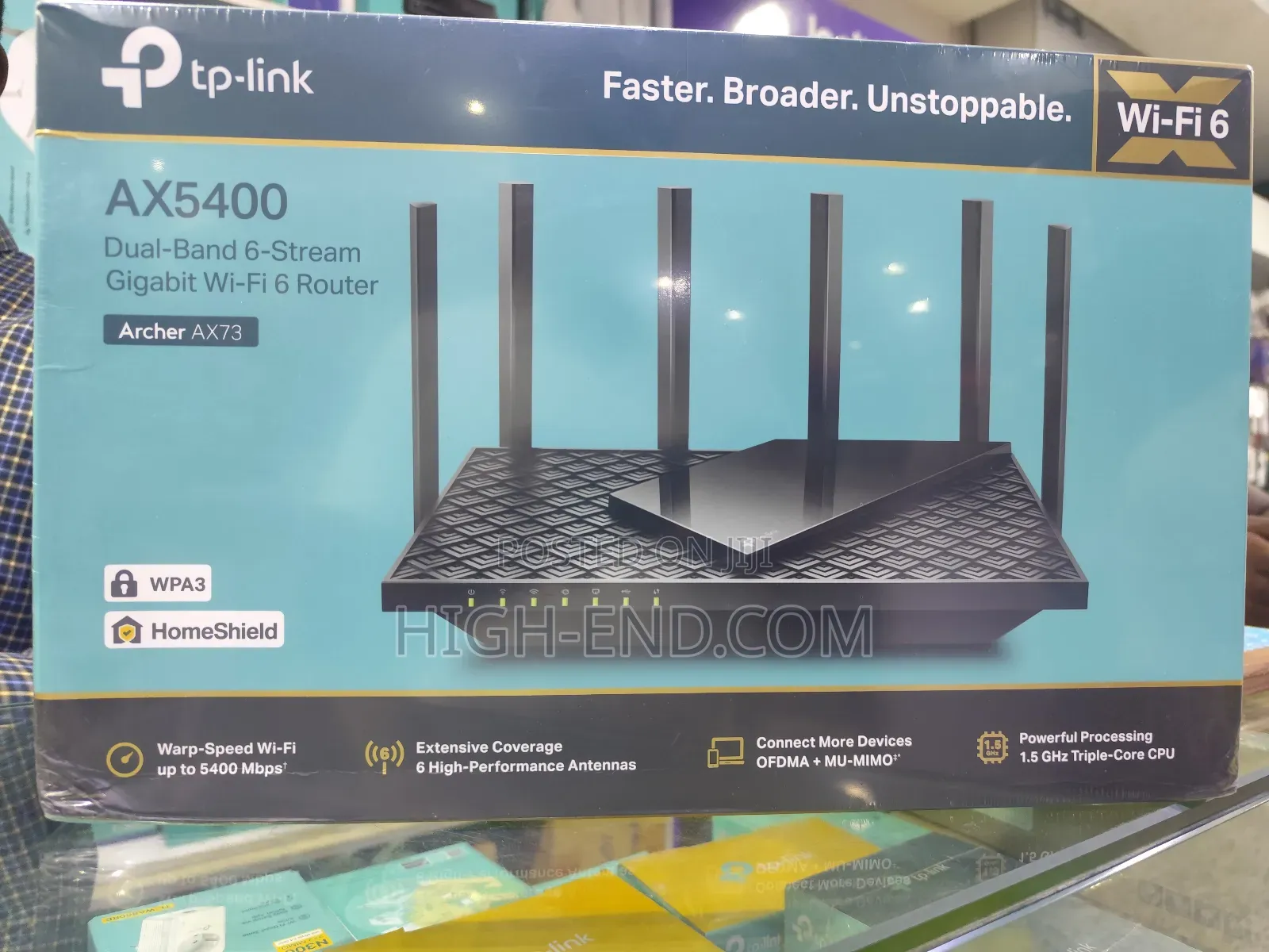 Tp-Link Ax5400 Archer Ax73 Dual Band 6-Stream Gigabit Wifi 6