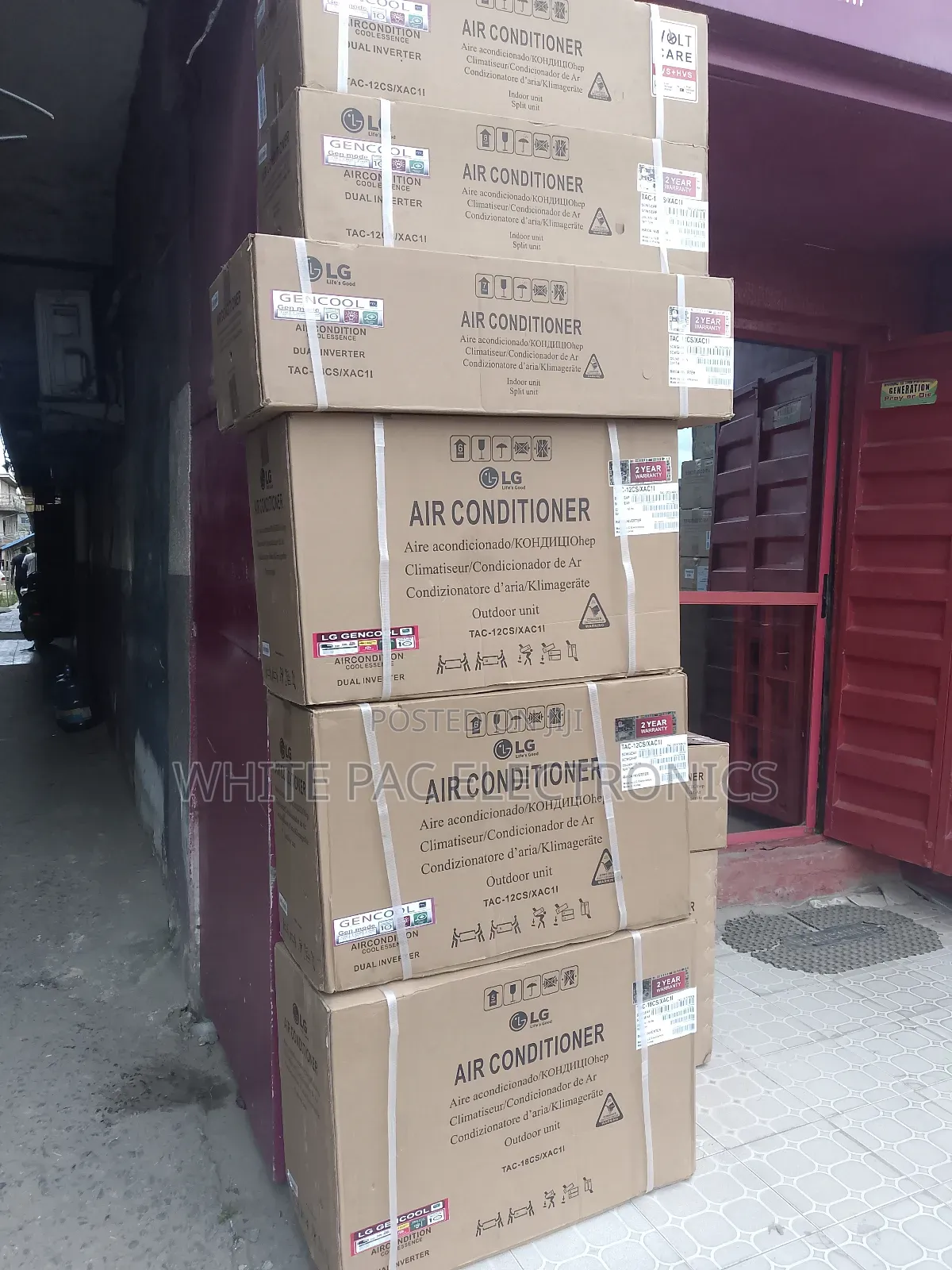 Lg Ac Inverter Gen Cool 1.5hp Fast Cooling ( Original ) 2yrs