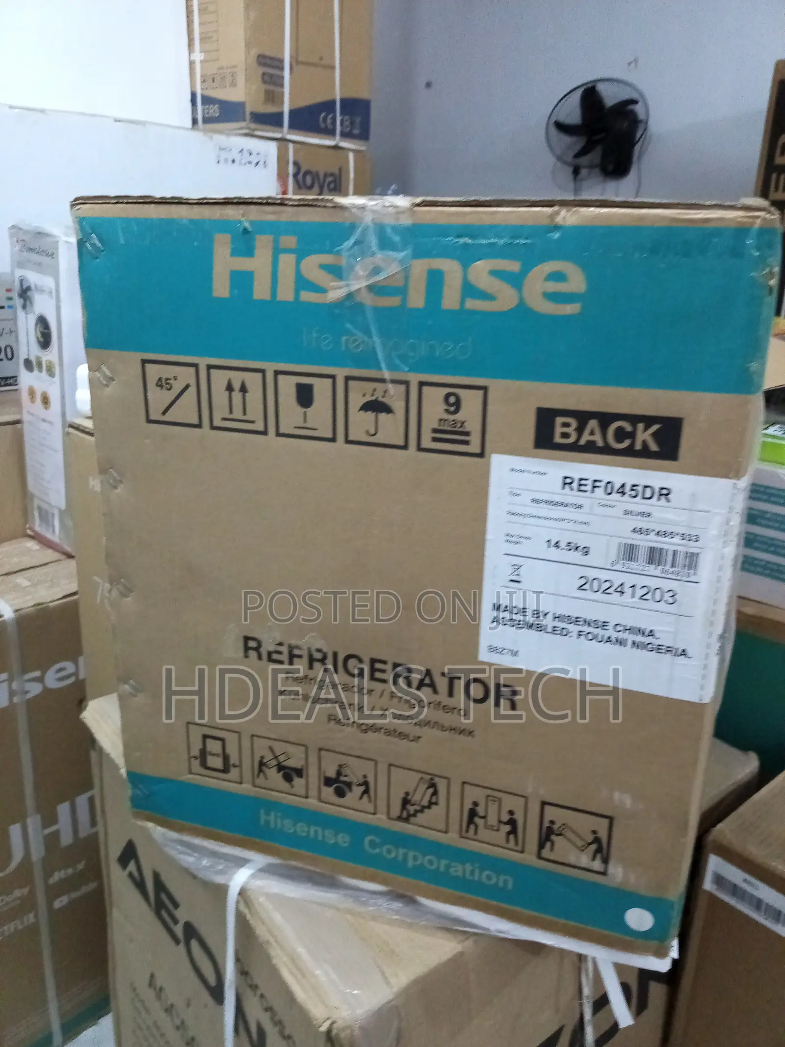 Hisense Ref045dr 44l Compact Fridge – Energy Efficient