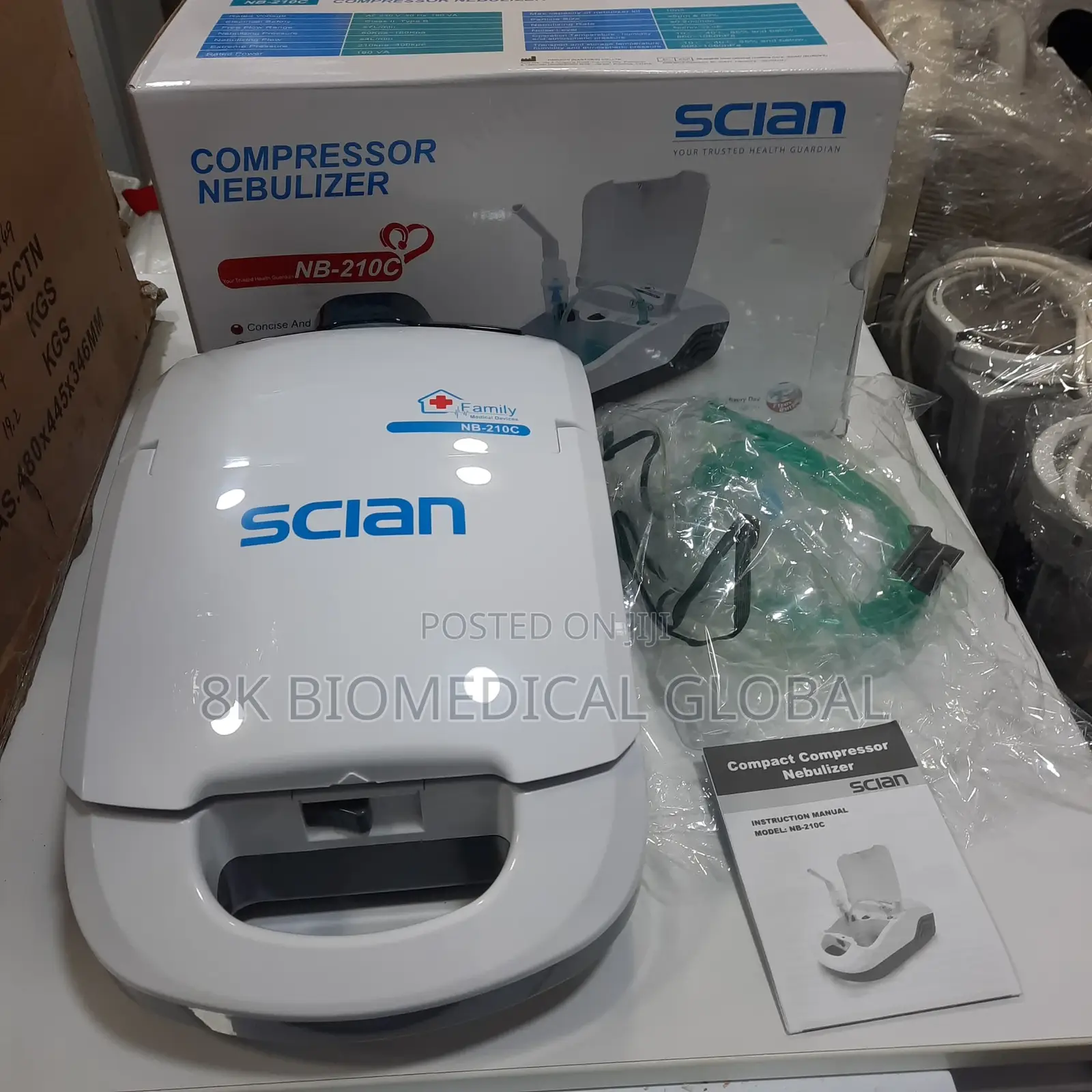 Scian Compact Compressor Nebulizer