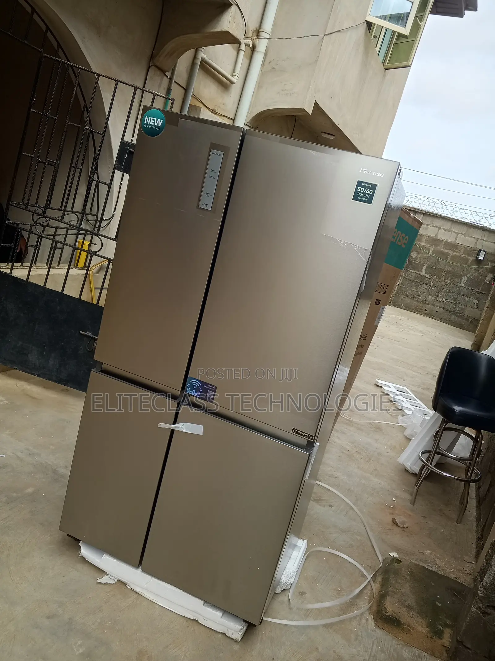 Original Hisense Side by Side Refrigerator 2 Doors